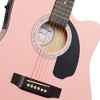 Ashthorpe Full-Size Cutaway Thinline Acoustic Electric Guitar Package with Premium Tonewoods - 4 of 4