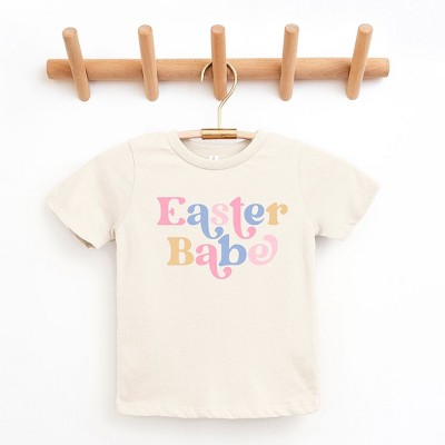 The Juniper Shop Easter Babe Colorful Toddler Short Sleeve Tee