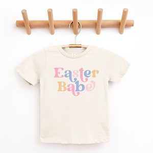 The Juniper Shop Easter Babe Colorful Toddler Short Sleeve Tee - 1 of 2