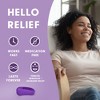 Aculief Acupressure Headache, Migraine, Tension Relief Wearable – Supporting Acupressure Relaxation - 1 Pack (Regular, Purple) - 3 of 4