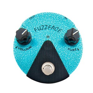 Dunlop Jimi Hendrix Fuzz Face Mini Turquoise Guitar Effects Pedal - 1 of 1