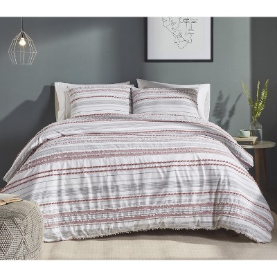 Diana Stripe Collection 100% Cotton Comforter Set - Better Trends