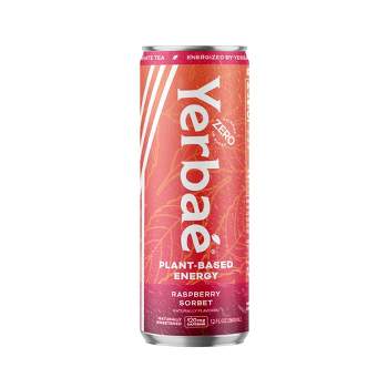 Yerba Raspberry Sorbet Plant Based Energy Drink - 12 fl oz Can