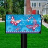 Briarwood Lane Everyday Mailbox Cover  - Standard Size - American Butterflies Patriotic Mailbox Cover - 2 of 3