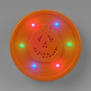 3.5" Color Changing LED Light Halloween Decorative Prop Orange - Hyde and EEK! Boutique™ - 1 of 3