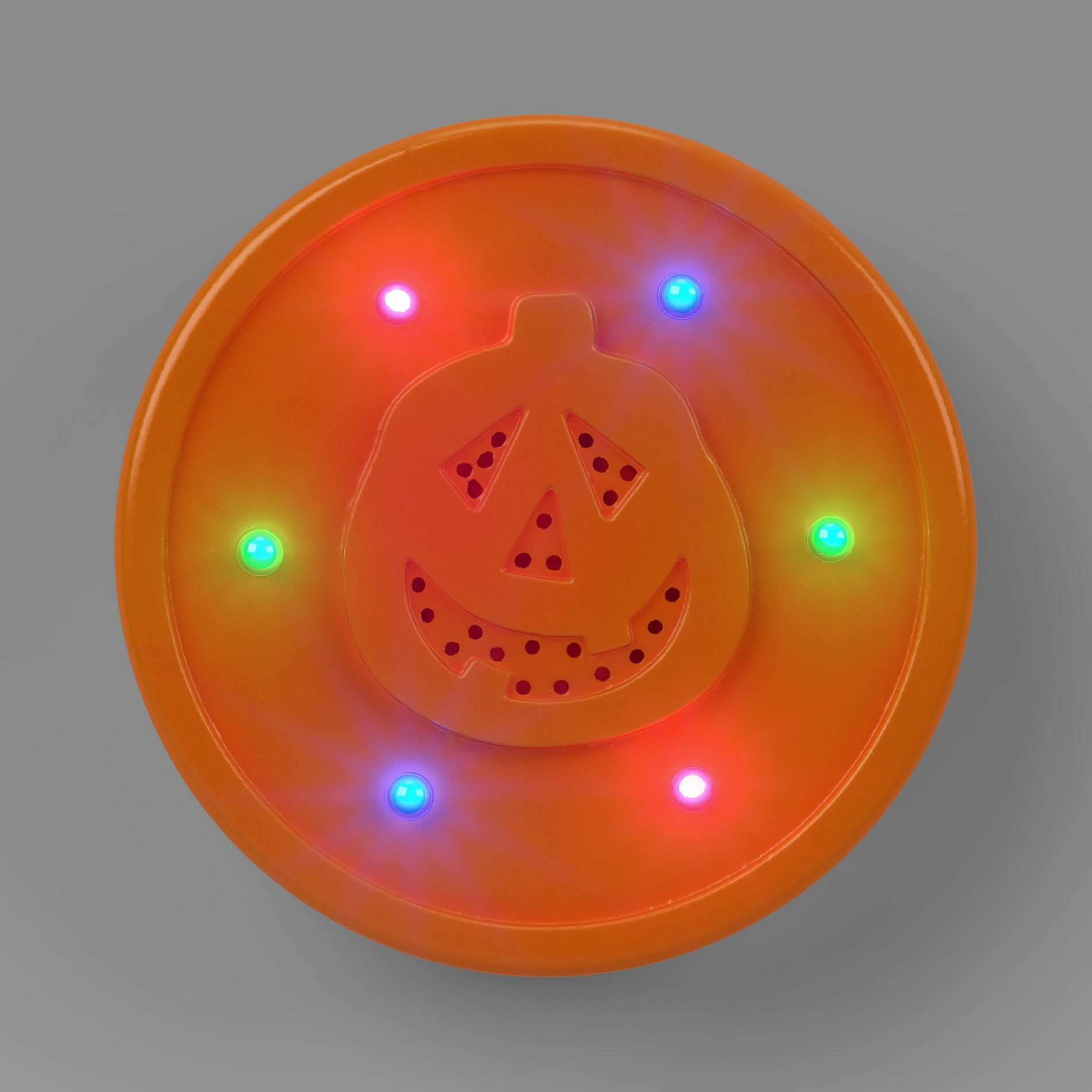 3.5" Color Changing LED Light Halloween Decorative Prop Orange - Hyde and EEK! Boutique™