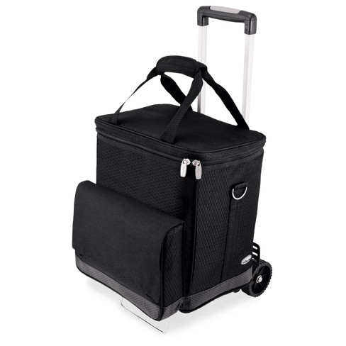 Legacy Cellar 6-bottle Wine Carrier And Cooler Tote With Trolley