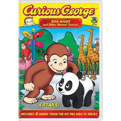 CURIOSO COME GEORGE 4 - Una notte allo zoo e altre storie dvd in edicola 