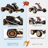 24V Go Kart for Kids 8-13, 8.1MPH High Speed with Dual 300W Motors for Drifting,9Ah Battery, 155lbs Max Load, with Music - 4 of 4