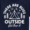 Men's - Instant Message - There Are Bugs Outside Get Over It Short Sleeve Graphic T-Shirt - 2 of 4