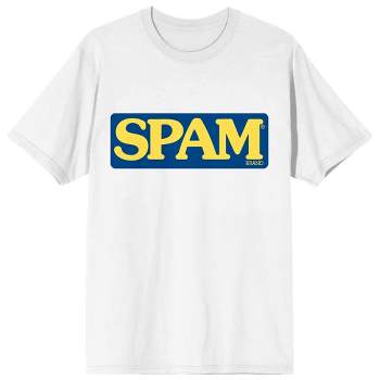 Spam Logo Men's White T-shirt