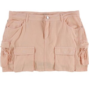 GUESS Womens Solid, Cargo Mini Skirt - 1 of 2