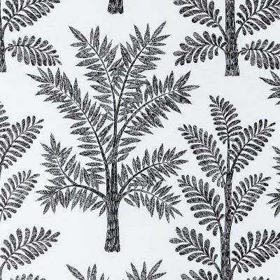 Tree Toile Wallpaper Black - Threshold&#8482;