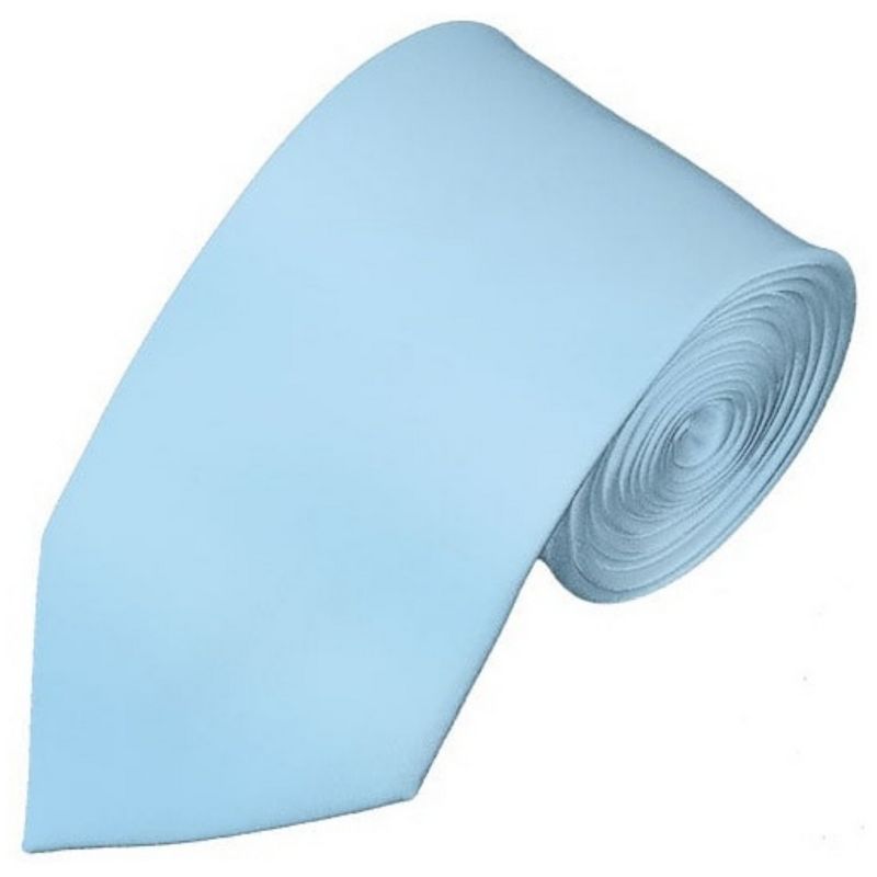 Men's Solid Color Slim 2.75 Inch Wide And 58 Inch Long Neckties, 1 of 5