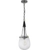 Cal 60W Cordoba Two Tone Glass Pendant with Chain - 3 of 4