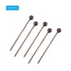 Unique Bargains Brass DIY Craft Jewelry Making Round Ball Head Pins 200 Pcs - 3 of 4
