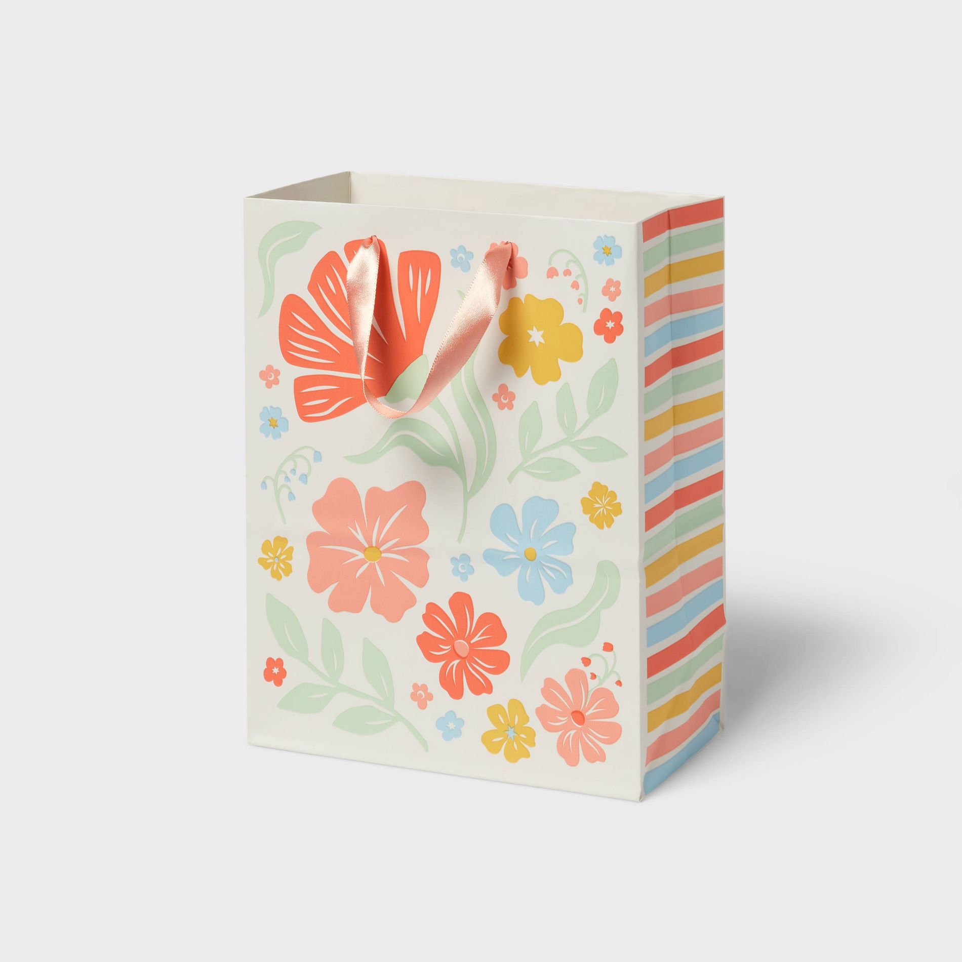 Small Floral Gift Bag Cream - Spritz™