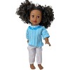 Doll Clothes Superstore Handmade Sporty Top & Cargo Pants Outfit for 18 Inch Girl Dolls - 2 of 4