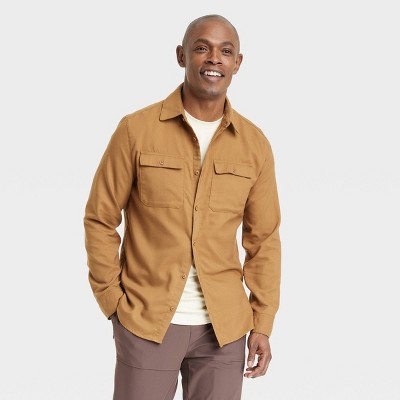 All In Motion Men’s Button Up Flannel Shirt Moisture Wicking Quick Drying