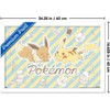 Trends International Pokémon: Flower Café - Sketch Framed Wall Poster Prints - 3 of 4