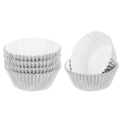 Unique Bargains Greaseproof Metallic Easy Release Baking Cups Standard 300 Pcs