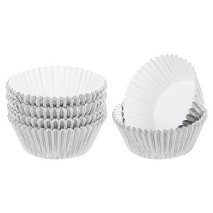 Unique Bargains Greaseproof Metallic Easy Release Baking Cups Standard 300 Pcs - 1 of 3