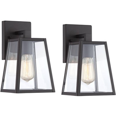 John Timberland Arrington Modern Outdoor Wall Lights Fixtures Set Of 2 ...