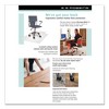 ES Robbins Floor+Mate, For Hard Floor to Medium Pile Carpet up to 0.75", 36 x 48, Clear - 3 of 4
