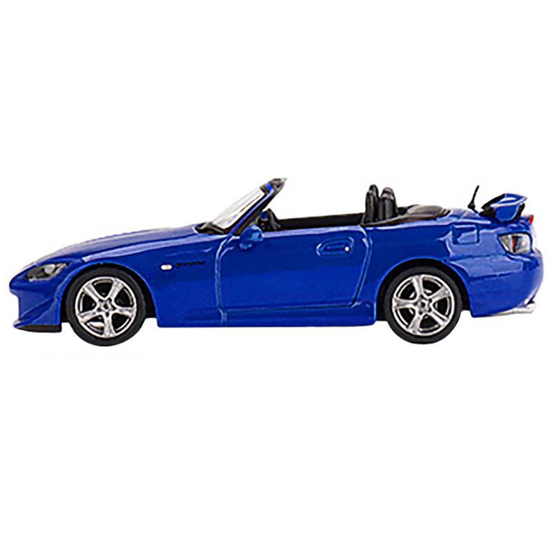 Honda S2000 (AP2) Type S Convertible RHD Apex Blue Limited Edition to 3000 pcs 1/64 Diecast Model Car by True Scale Miniatures, 2 of 5