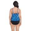 Trimshaper Women's Ronnie Two Tier Ruffle Tankini Swimsuit Top - 3 of 3