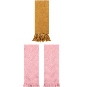 REGALWOVEN 3 Packs Cotton Soft Absorbent Boho Turkish Decorative Hand Towels - 1 of 4