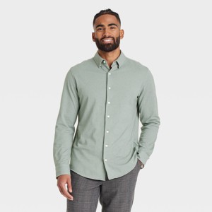 Men's Long Sleeve Button-Down Casual Shirt - Goodfellow & Co™ - 1 of 3