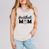 Simply Sage Market Baseball Mom Smiley Face Garment Dyed Tank - 2 of 3
