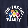 Boys' - Baby Shark - Fintastic Family Graphic Long Sleeve Fleece Sweatshirt - 2 of 4