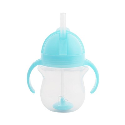 Munchkin Click Lock Weighted Straw Cup - 10oz - Blue