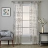 SKL Home By Saturday Knight Ltd Shadow Trees Window Curtain Panel - Taupe - 3 of 4