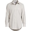 Lands' End Men's Solid No Iron Supima Pinpoint Straight Collar Dress Shirt - 3 of 4