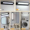 3 Color Temperature Dimmable Black Bathroom Vanity Light Bar 27inch 26W LED Modern Matte Black Bathroom Wall Lighting Fixtures Over Mirror - 4 of 4