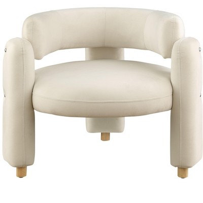 NicBex Accent Chair, Armchair with Upholstered Fabric Comfy Chair for Living Room, Bedroom