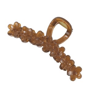 Unique Bargains Women's Fashion Elegant Small Flower Hair Clips 5.12"x2.56"x1.97" 1 Pc - 1 of 3
