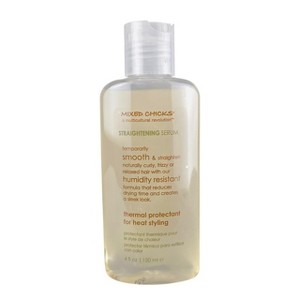 Mixed Chicks Straightening Serum - 4 oz - Sleek Happens: Your Frizz-Free Thermal Protectant - 1 of 4