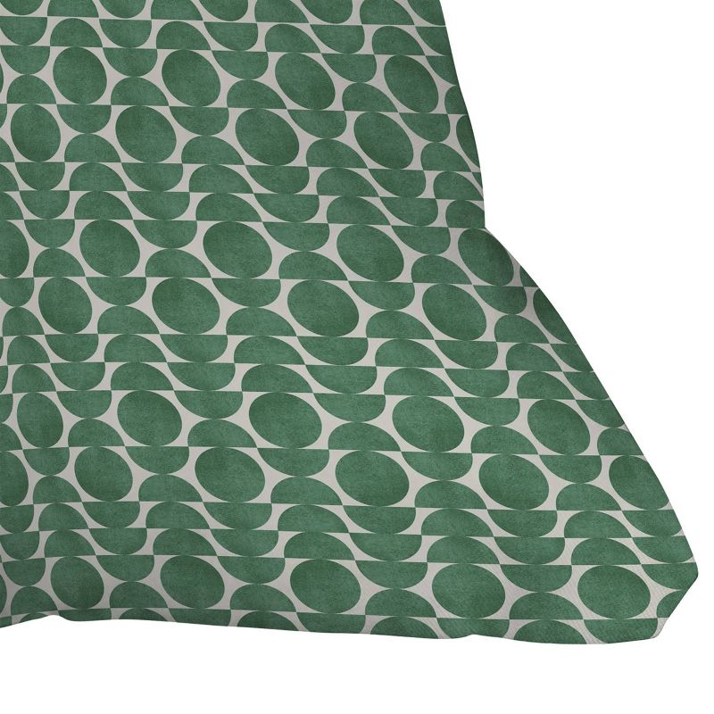 Moonlight Retro Scandinavian Outdoor Throw Pillow Green - Deny Designs, 3 of 5