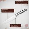 Knife Set, 14 Pieces Kitchen Knife Set with Wood Block, Stainless Steel Knife Sets for Multipurpose Cooking - 4 of 4