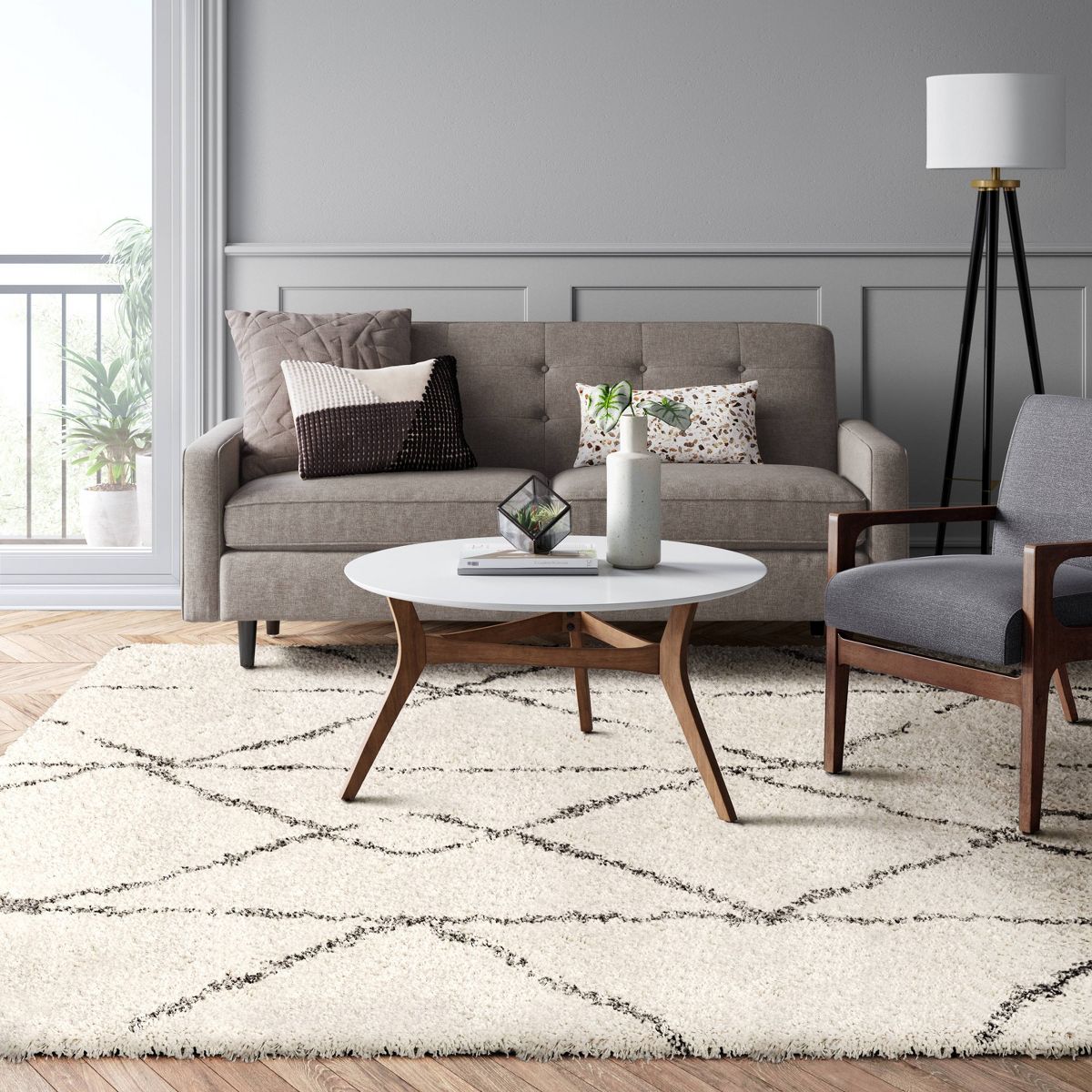 Geometric Design Woven Rug - Threshold™ - thumbnail 3