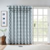 PAGED 84"x100" Printed Ikat Curtain Panel,Blackout Curtains for Bedroom,Window Patio Panel with Grommet Top,Living Room Curtains - 2 of 4
