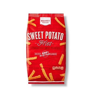 Frozen Sweet Potato Straight Cut Fries - 20oz - Market Pantry™