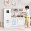 Costway Kids Kitchen Play Set with Stove Removable Sink Oven Microwave Dish Washer - 2 of 4