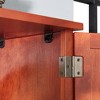 Freestanding Storage Cabinet, 72.4" Tall Floor Cabinet With 8 Doors And 4 Shelves, 4-tier Kitchen Pantry For Home Office Bathroom Kitchen Living Room - 4 of 4