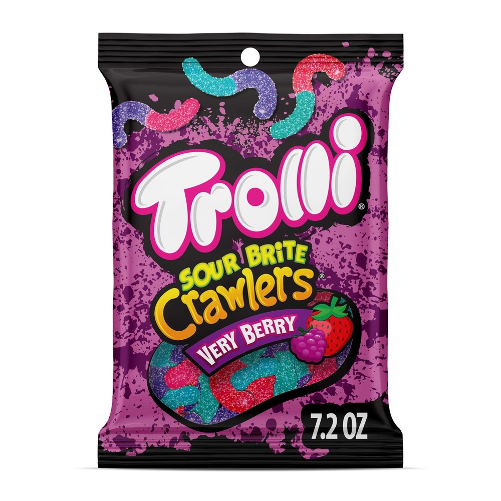 UPC 041420016257 product image for Trolli Sour Brite Crawlers Very Berry Gummi Candy - 7.2oz | upcitemdb.com