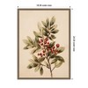 Kate & Laurel All Things Decor Sylvie Framed Canvas Red Berry Botanical by the Creative Bunch Studio - 2 of 4
